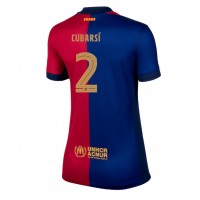 Maglia Calcio Barcelona Pau Cubarsi #2 Prima Divisa Donna 2024-25 Manica Corta